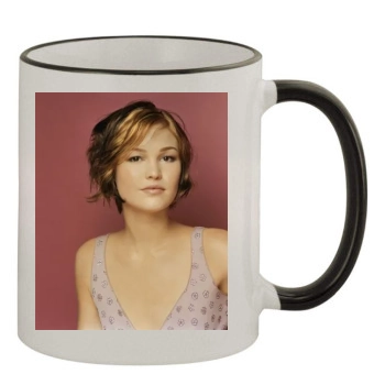 Julia Stiles 11oz Colored Rim & Handle Mug