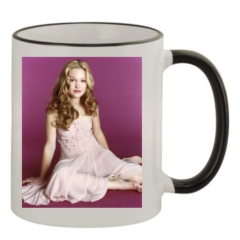 Julia Stiles 11oz Colored Rim & Handle Mug