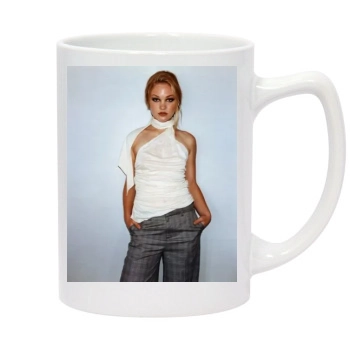 Julia Stiles 14oz White Statesman Mug