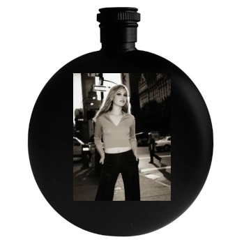 Julia Stiles Round Flask