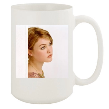 Julia Stiles 15oz White Mug