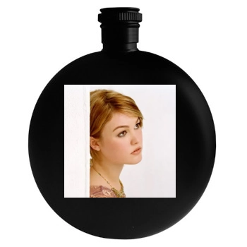 Julia Stiles Round Flask