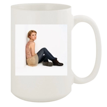 Julia Stiles 15oz White Mug