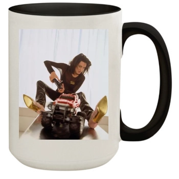 Angelina Jolie 15oz Colored Inner & Handle Mug