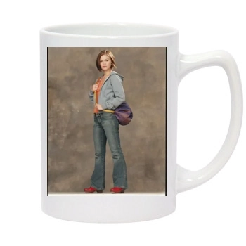 Julia Stiles 14oz White Statesman Mug