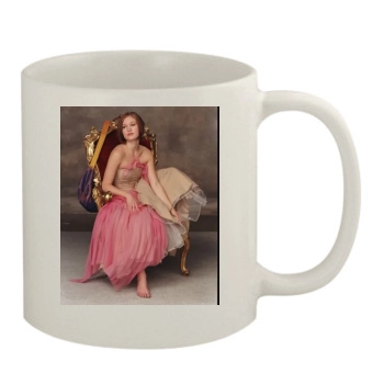 Julia Stiles 11oz White Mug