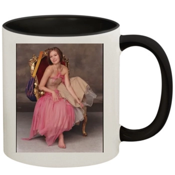 Julia Stiles 11oz Colored Inner & Handle Mug