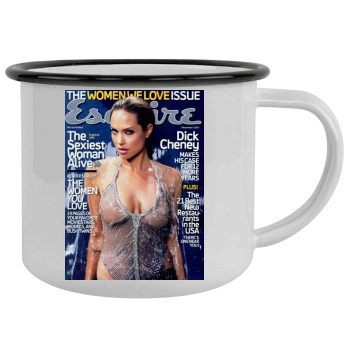 Angelina Jolie Camping Mug