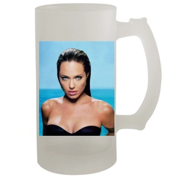 Angelina Jolie 16oz Frosted Beer Stein