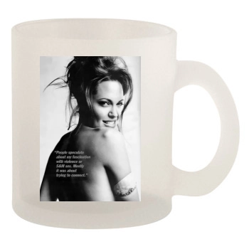 Angelina Jolie 10oz Frosted Mug