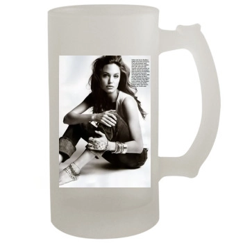 Angelina Jolie 16oz Frosted Beer Stein