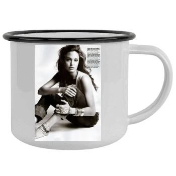 Angelina Jolie Camping Mug