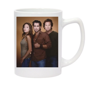 Angelina Jolie 14oz White Statesman Mug