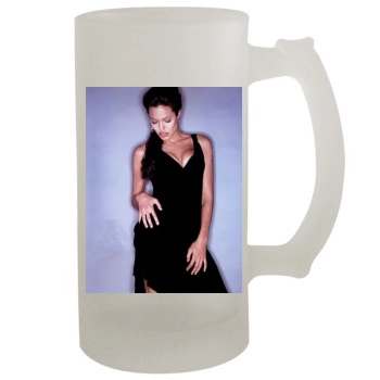 Angelina Jolie 16oz Frosted Beer Stein