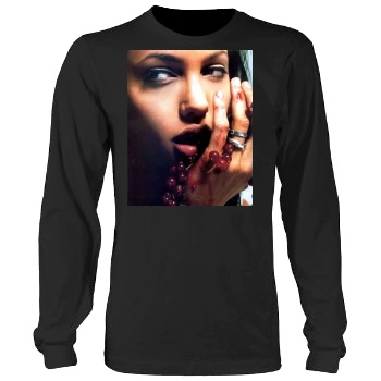 Angelina Jolie Men's Heavy Long Sleeve TShirt