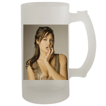 Angelina Jolie 16oz Frosted Beer Stein