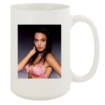 Angelina Jolie 15oz White Mug