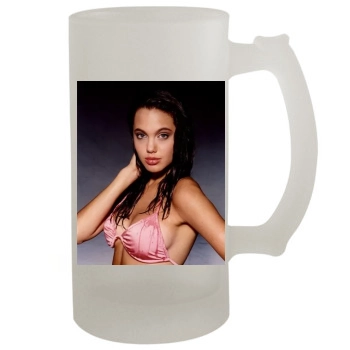 Angelina Jolie 16oz Frosted Beer Stein