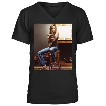 Angelina Jolie Men's V-Neck T-Shirt