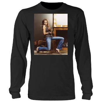 Angelina Jolie Men's Heavy Long Sleeve TShirt