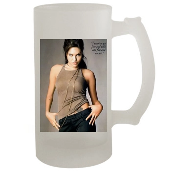 Angelina Jolie 16oz Frosted Beer Stein