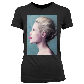 Angelina Jolie Women's Junior Cut Crewneck T-Shirt