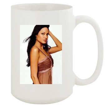 Angelina Jolie 15oz White Mug