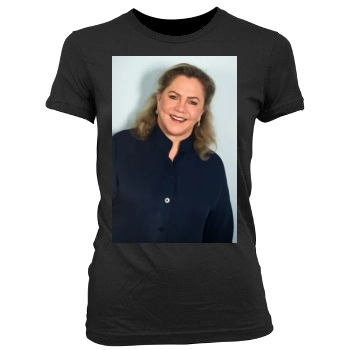 Kathleen Turner Women's Junior Cut Crewneck T-Shirt