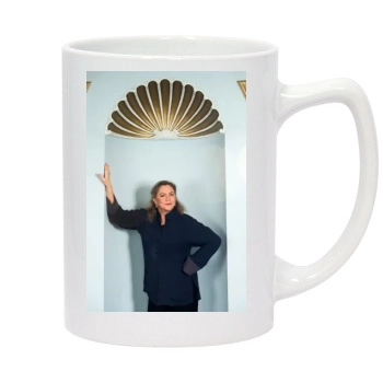 Kathleen Turner 14oz White Statesman Mug