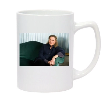 Kathleen Turner 14oz White Statesman Mug