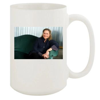 Kathleen Turner 15oz White Mug