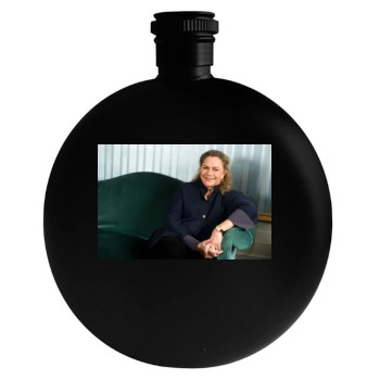 Kathleen Turner Round Flask