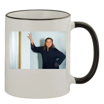 Kathleen Turner 11oz Colored Rim & Handle Mug