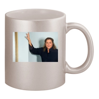 Kathleen Turner 11oz Metallic Silver Mug
