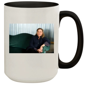 Kathleen Turner 15oz Colored Inner & Handle Mug