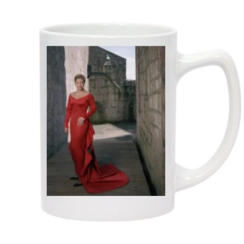 Kathleen Turner 14oz White Statesman Mug