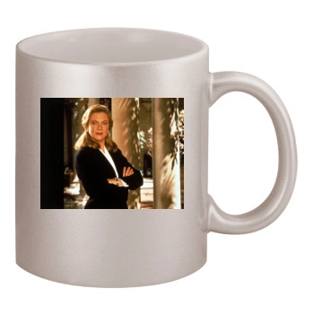 Kathleen Turner 11oz Metallic Silver Mug