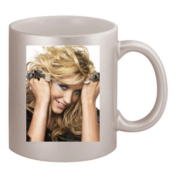 Kesha 11oz Metallic Silver Mug