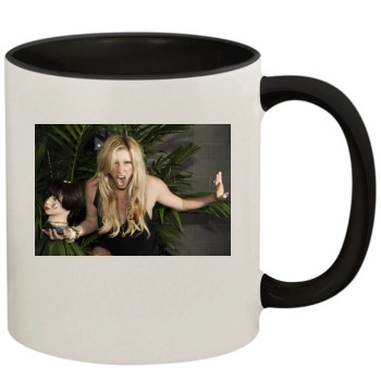 Kesha 11oz Colored Inner & Handle Mug