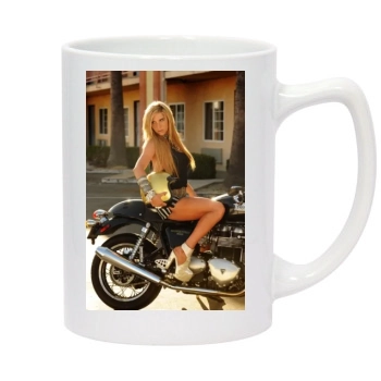 Kesha 14oz White Statesman Mug