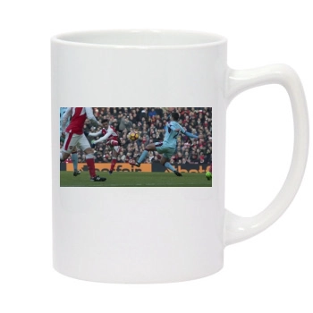 FC Arsenal 14oz White Statesman Mug