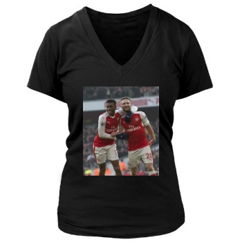 FC Arsenal Women's Deep V-Neck TShirt