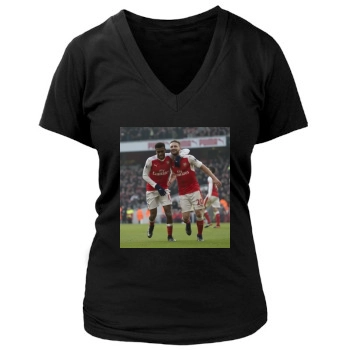 FC Arsenal Women's Deep V-Neck TShirt