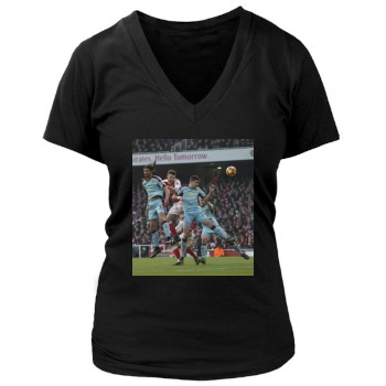 FC Arsenal Women's Deep V-Neck TShirt