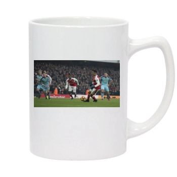 FC Arsenal 14oz White Statesman Mug