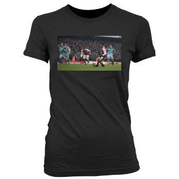 FC Arsenal Women's Junior Cut Crewneck T-Shirt