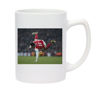 FC Arsenal 14oz White Statesman Mug