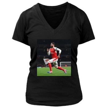 FC Arsenal Women's Deep V-Neck TShirt