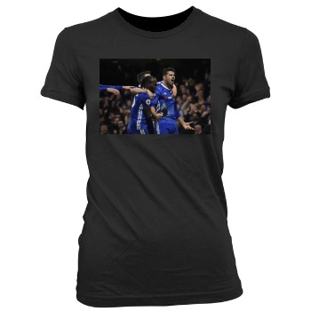 FC Chelsea Women's Junior Cut Crewneck T-Shirt