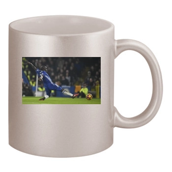 FC Chelsea 11oz Metallic Silver Mug